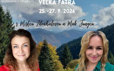 Pobyt vo Veľkej Fatre s Miškou Zdráhalovou a Mab Jungou 25-27.9.2026
